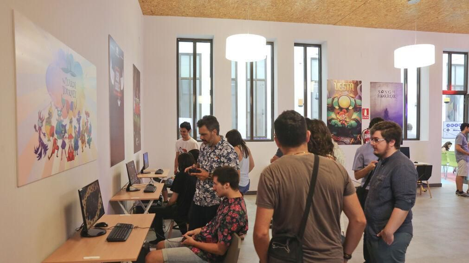 Primera edición de los premios de videojuegos indies de Málaga en el Polo de Contenidos Digitales.