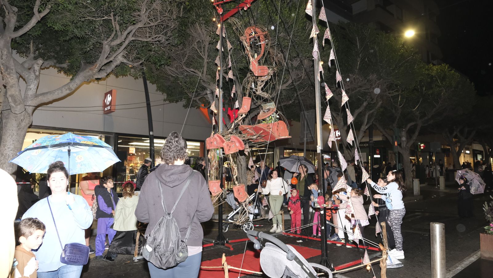 Imágenes de la Noche en Negro de Almería