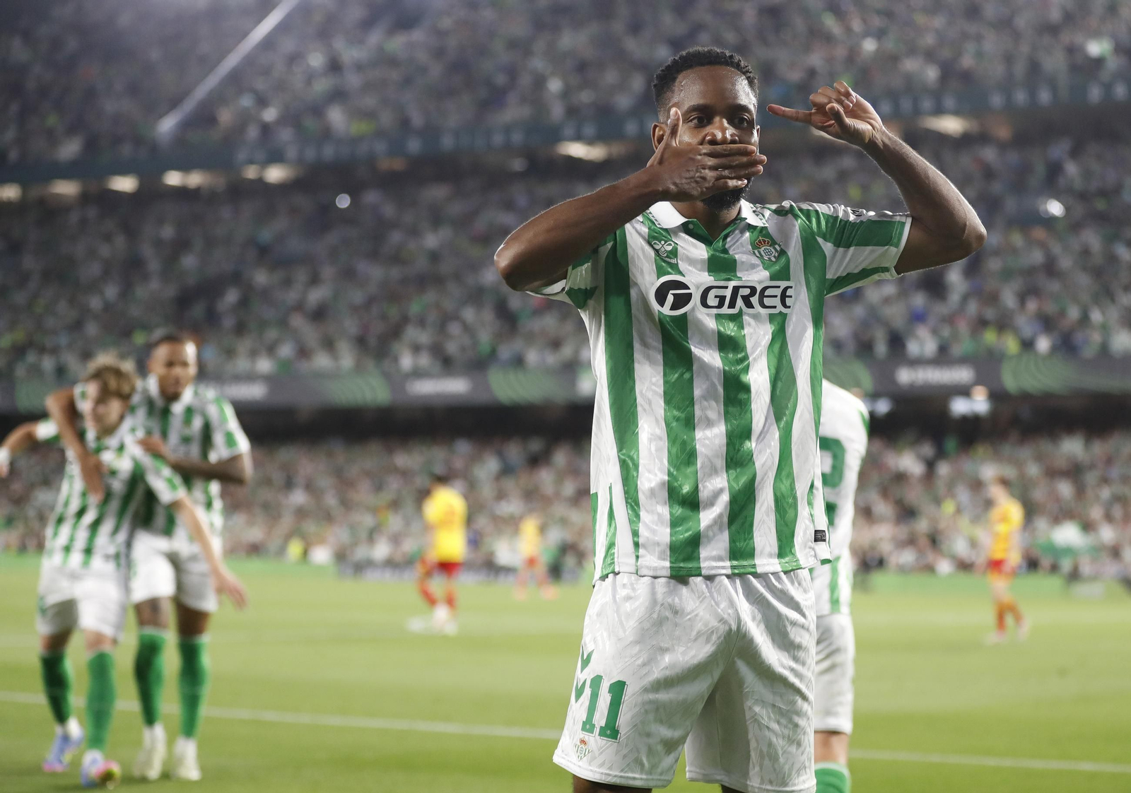 Las fotos del Betis - Jagiellonia