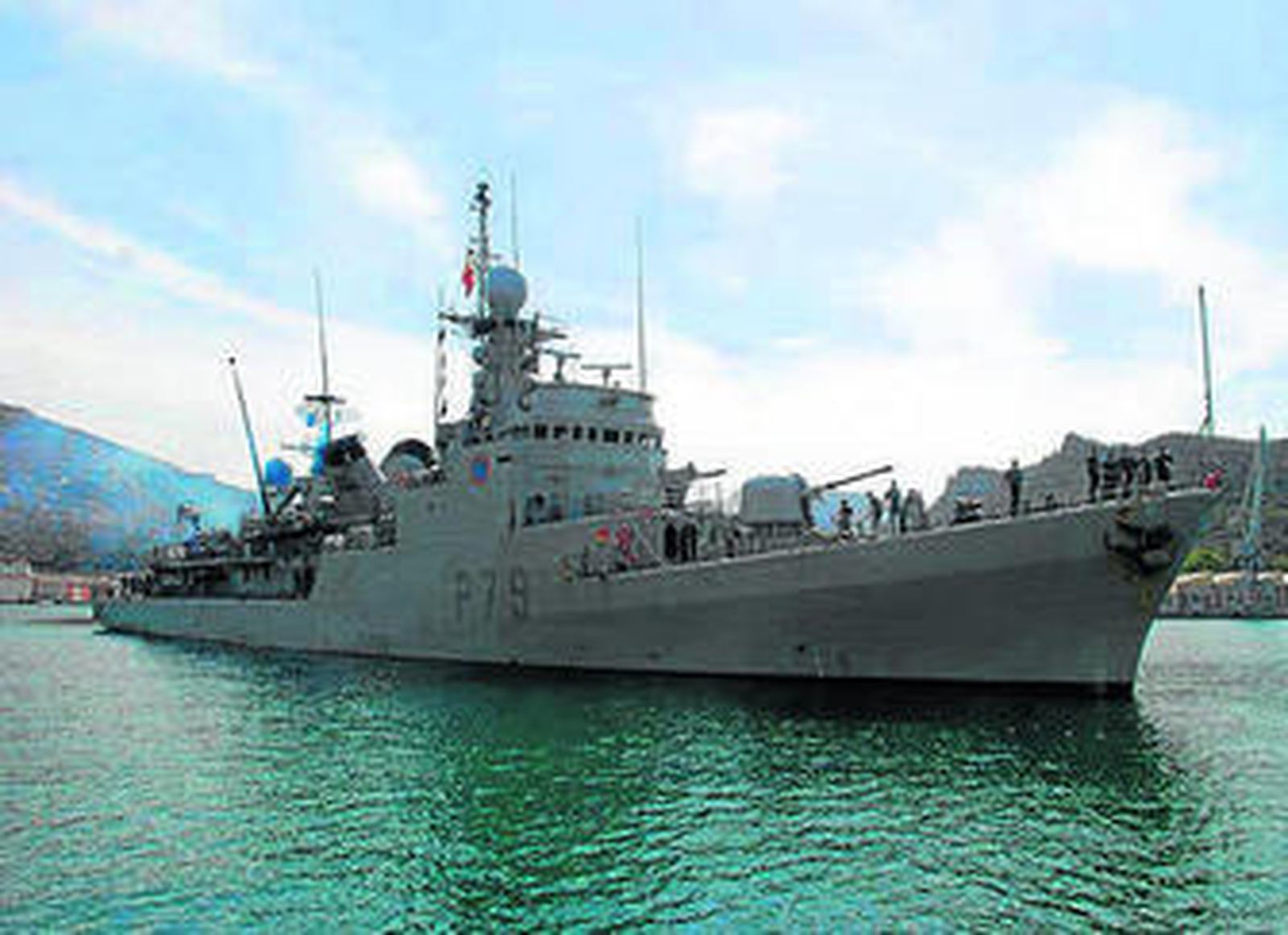 El patrullero 'Vencedora' en una imagen de archivo.