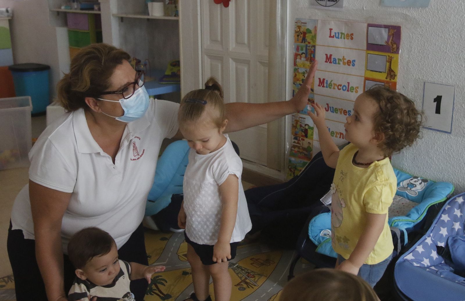 Fotogalería: Primer día de los pequeños cordobeses en las guarderías