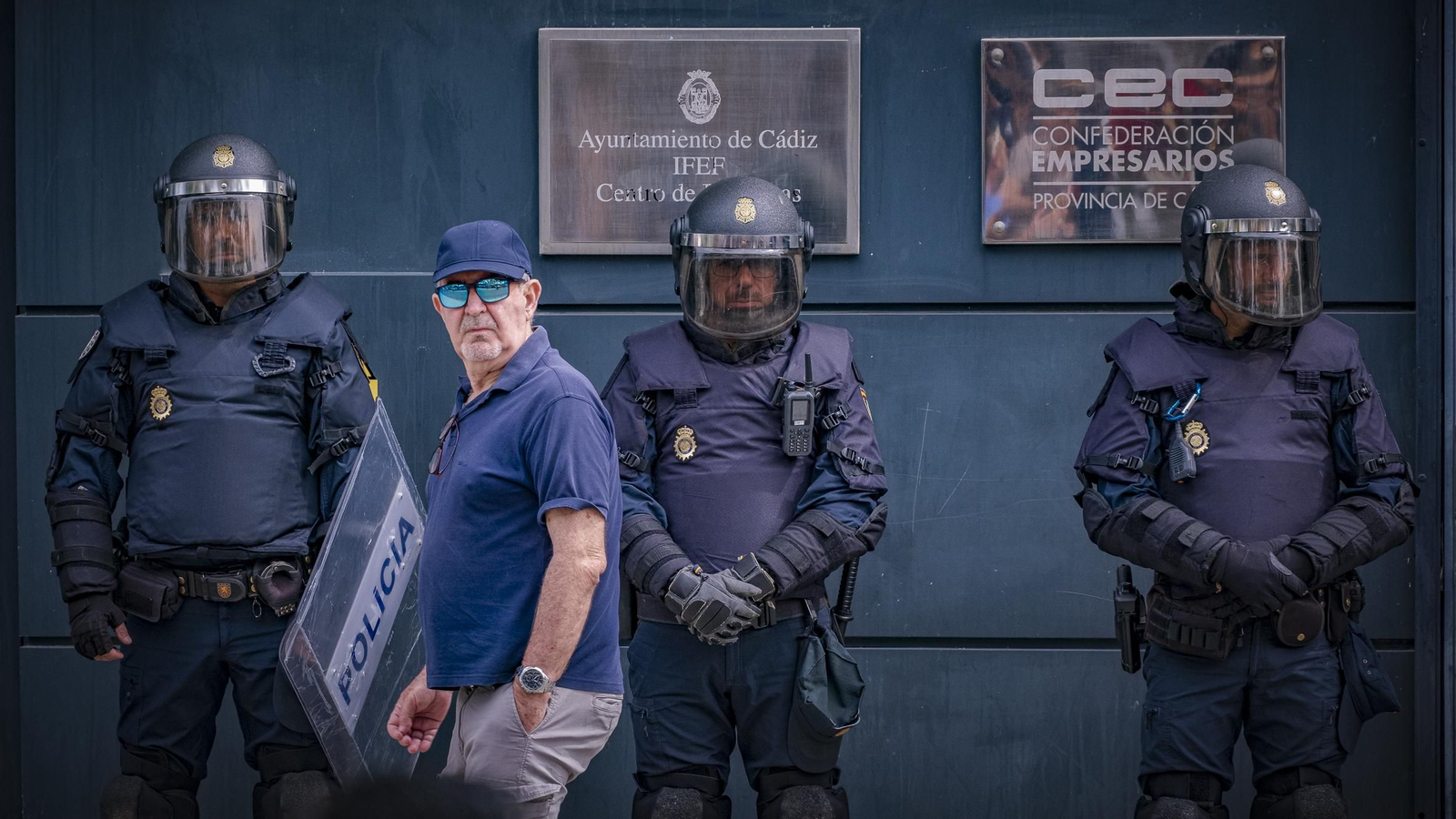 Las imágenes de las movilizaciones del martes por la huelga del Metal en Cádiz