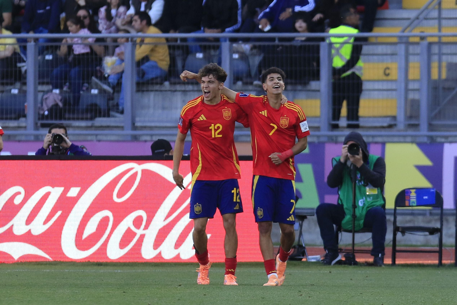 Las fotos del España-Colombia sub 20