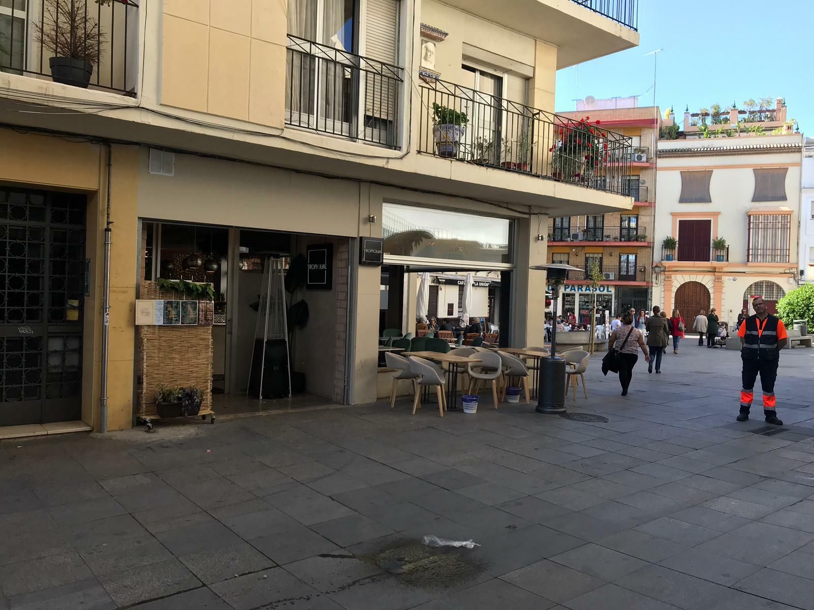 El restaurante se encuentra en la zona de la Encarnación más cercana a la calle José Gestoso.