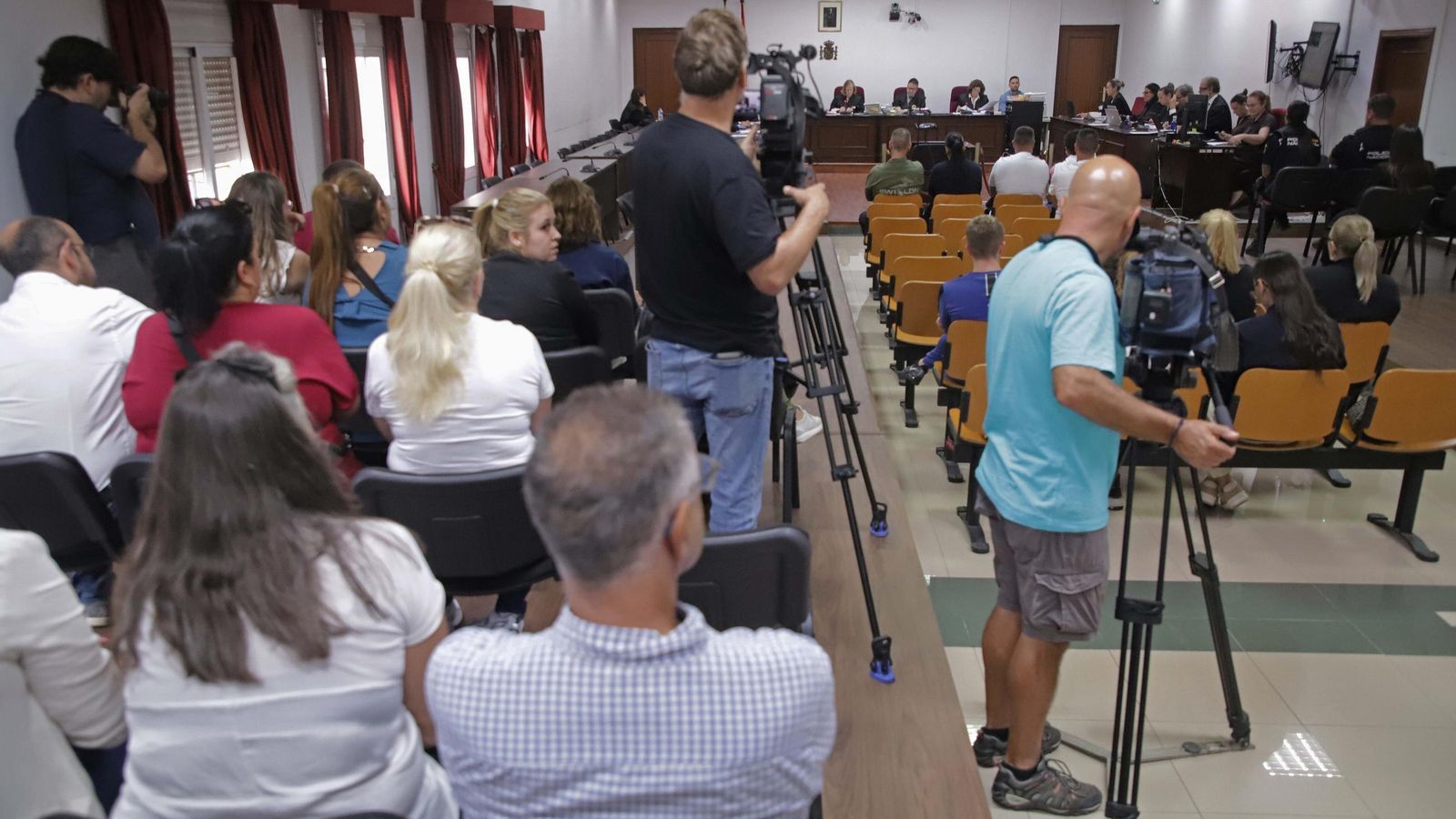 Un momento del juicio del Rúa Mar.