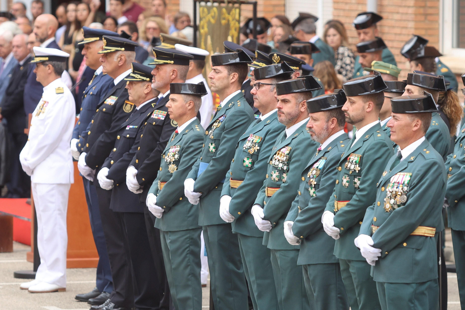 La Guardia Civil de Málaga homenajea a los agentes retirados en su 179 aniversario