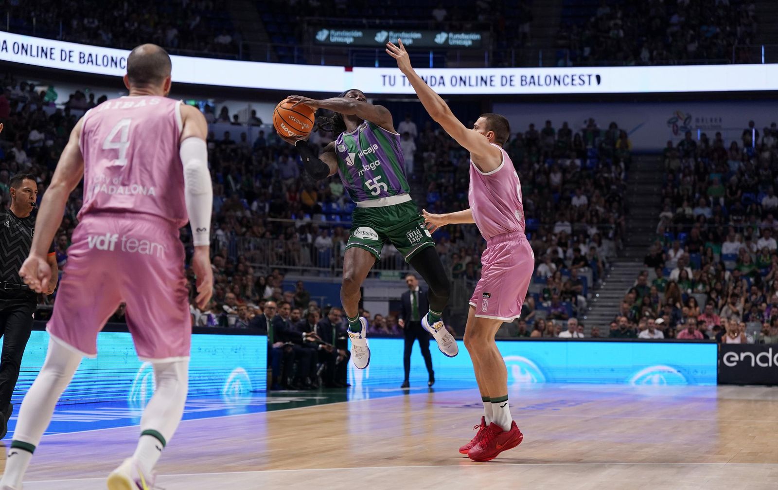 El Unicaja-Joventut, en fotos