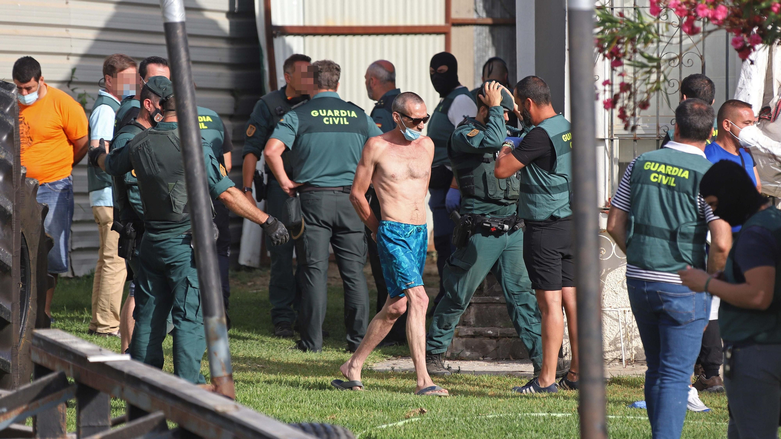 Registros de la Guardia Civil en San Roque y Los Barrios