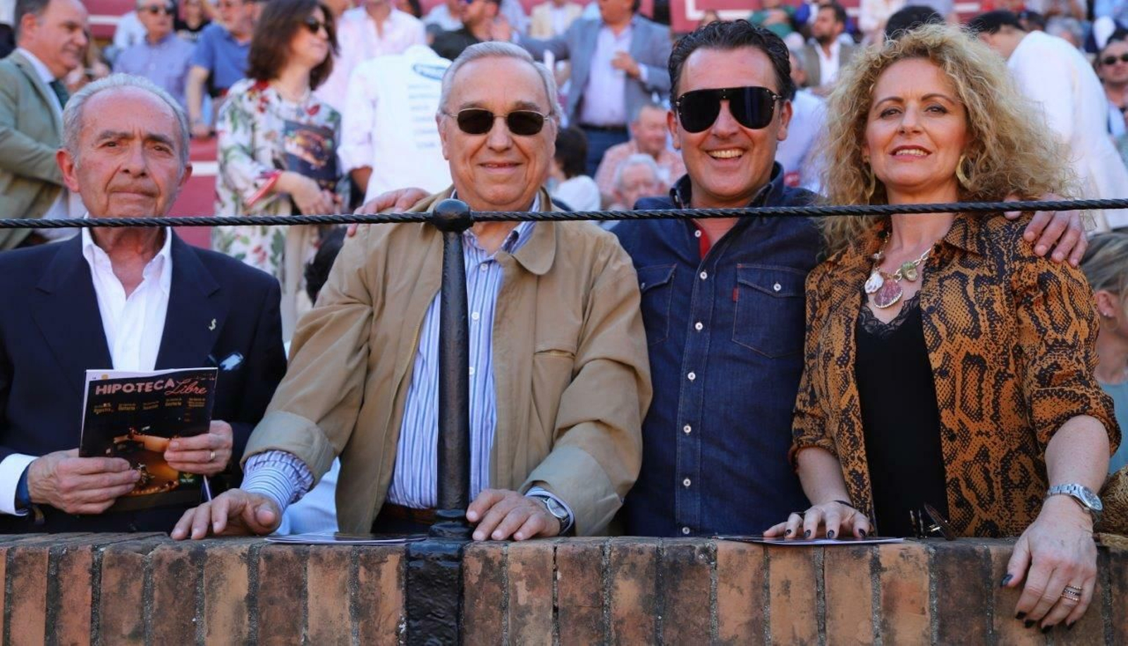 Antonio Casablanca, Manolo Ruiz, Juan José Bernal y Rosa Mari del Río