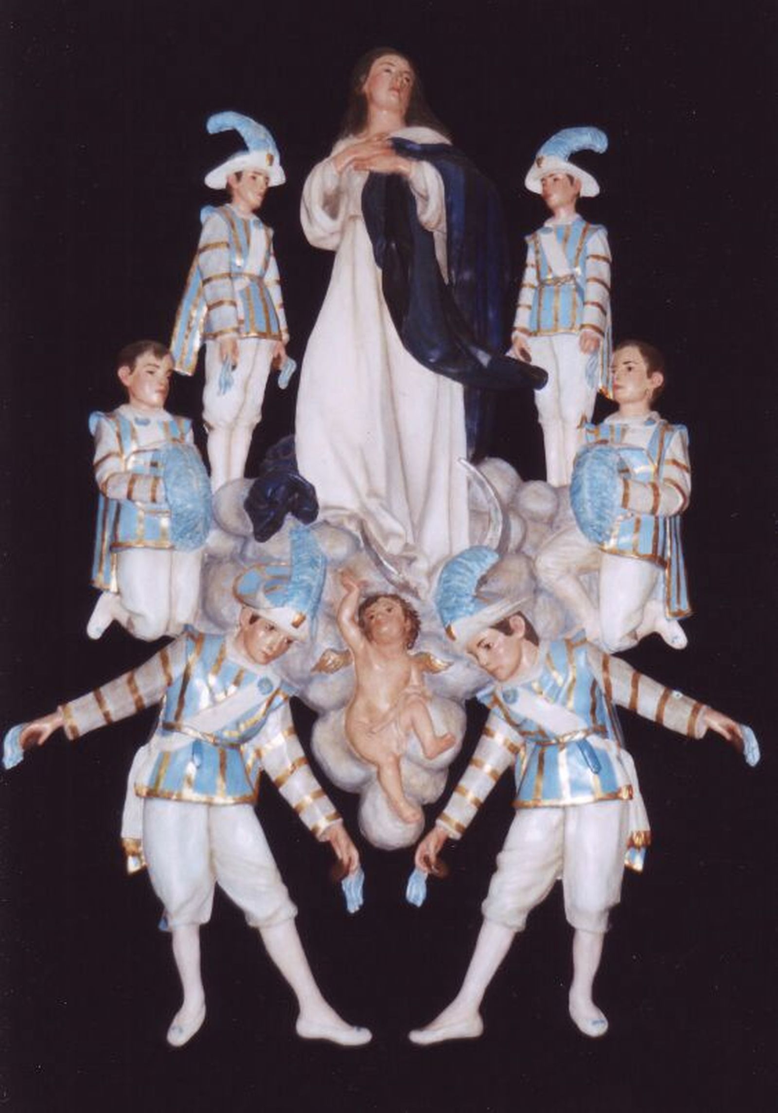 Gloria del palio de la Virgen de los Dolores de Torreblanca