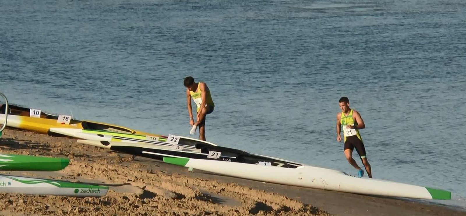 Campeonato de Andalucía de Piragua Cross en el Río San Pedro