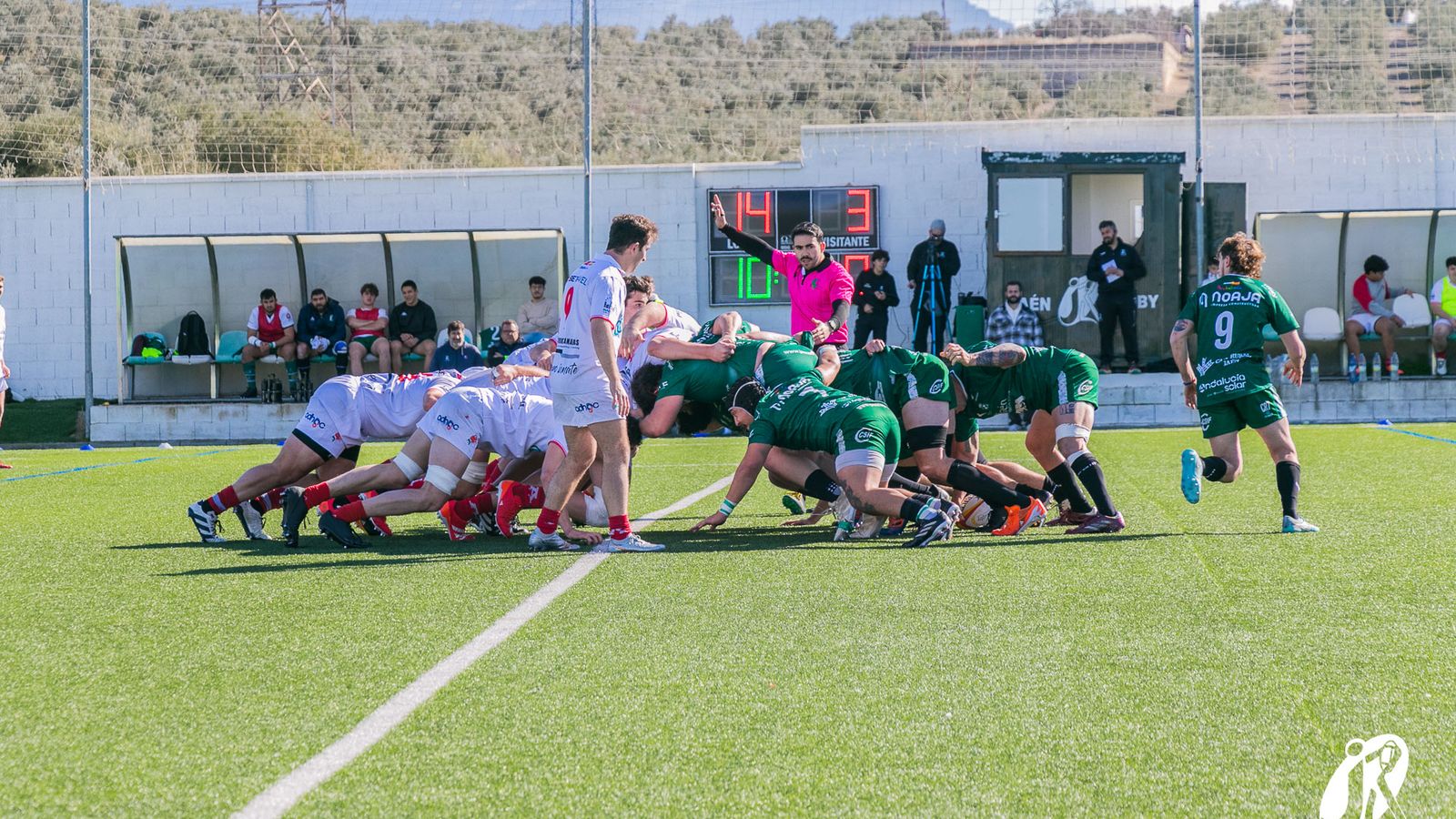 El conjunto jiennense fue superior en la primera parte, aunque no le sirvió para obtener el triunfo.