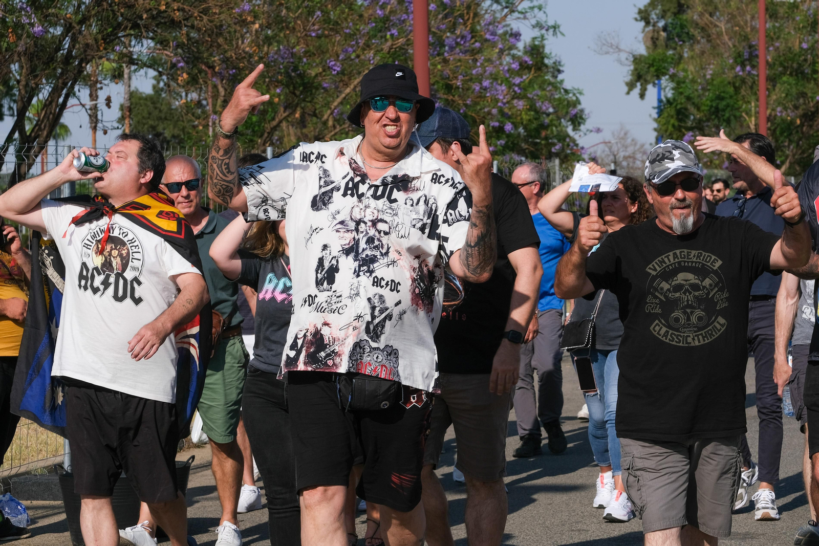 Búscate. Segundo concierto de ACDC en España