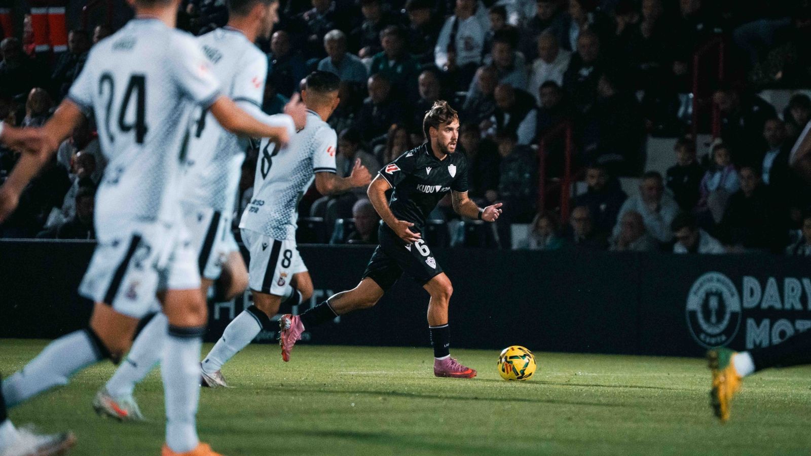 André Horta, en la segunda visita de los rojiblancos al Alfonso Murube.