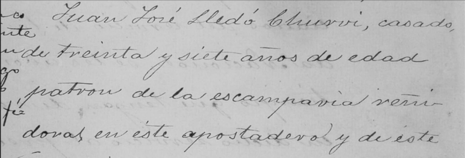 Juan José Lledó era patrón de la escampavía reñidora.