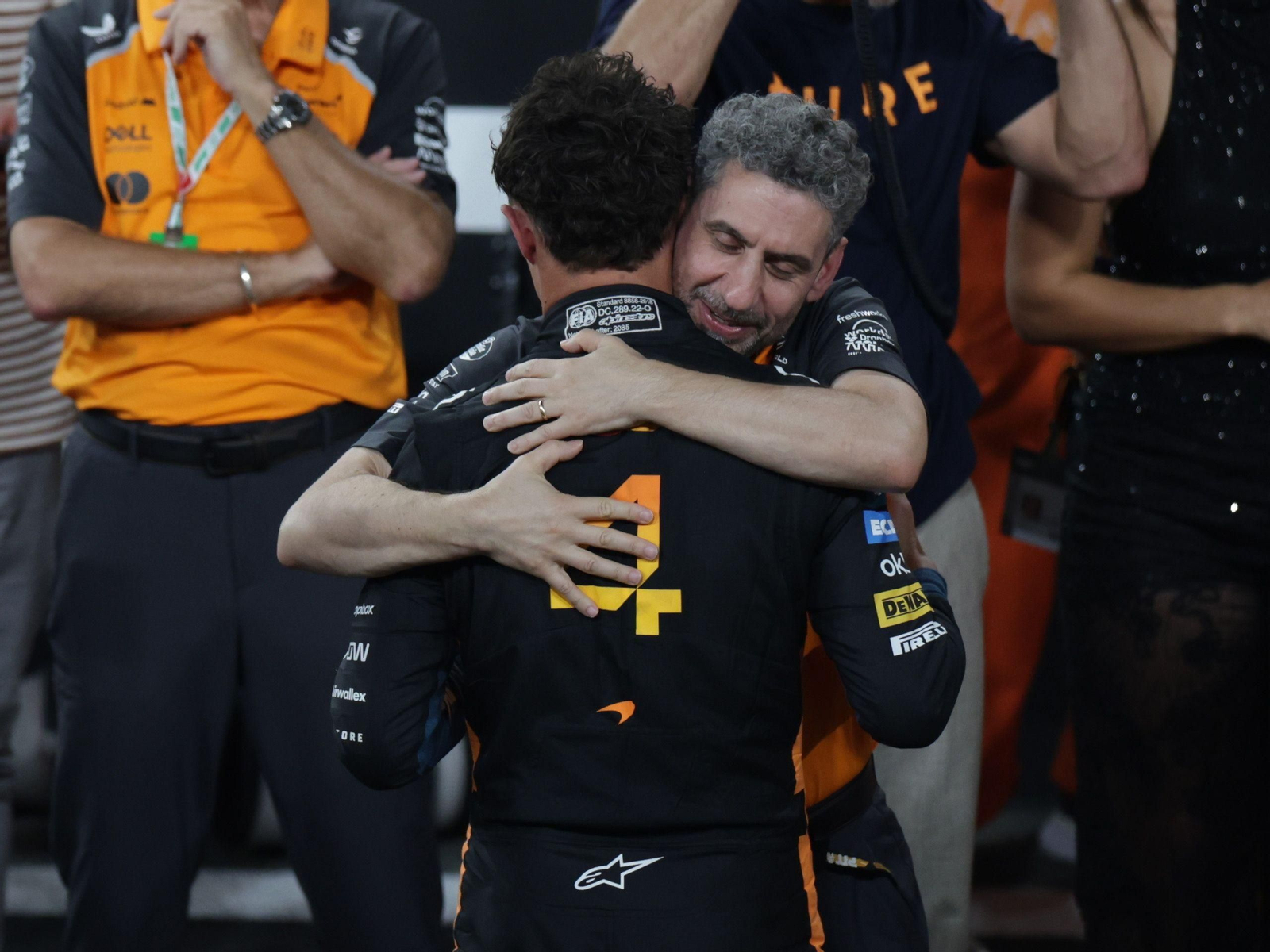 Las fotos del título mundial de Lando Norris en la Fórmula 1
