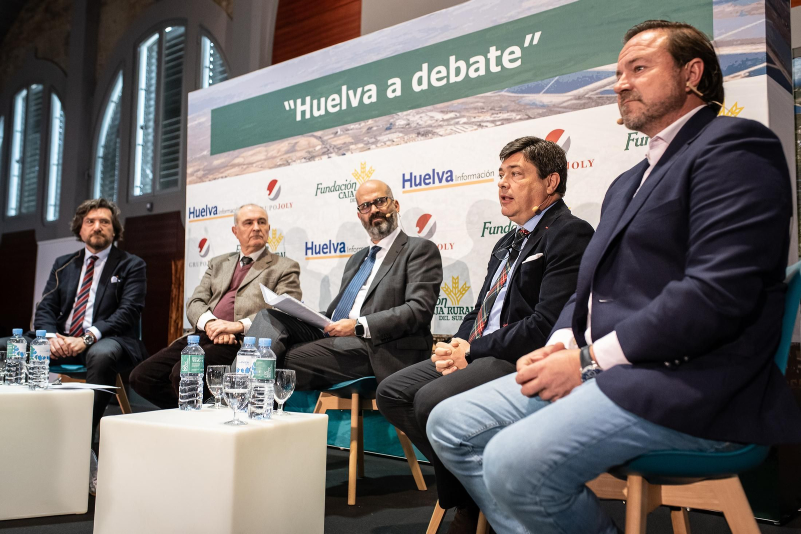 Imágenes del encuentro con las denominaciones de origen e indicadores geográficos protegidos de Huelva