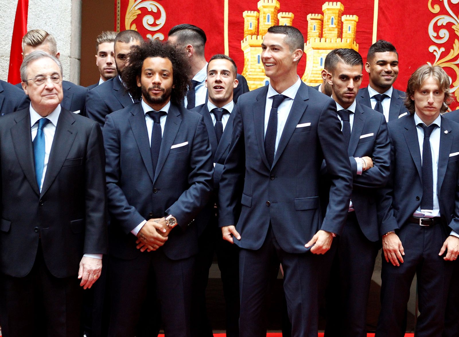 El Real Madrid celebra su decimotercera Champions