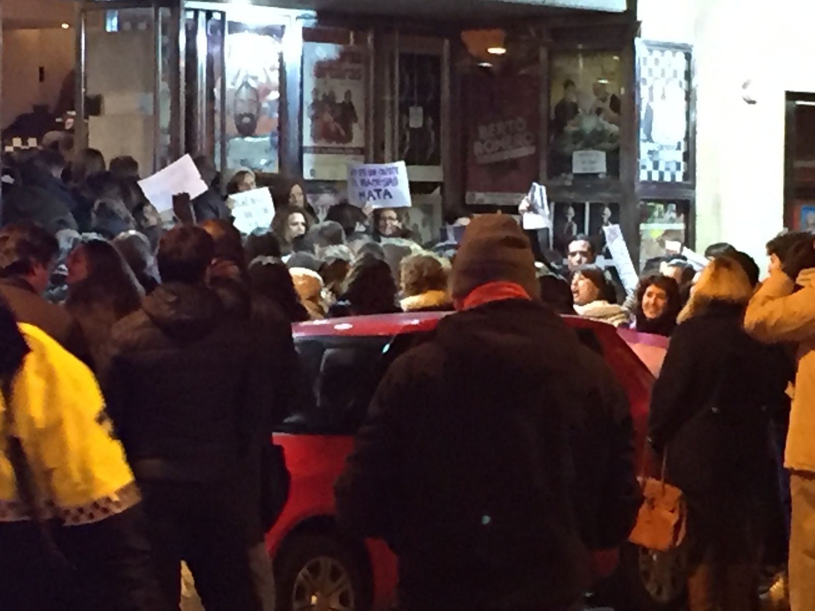 Manifestación contra Jorge Cremades
