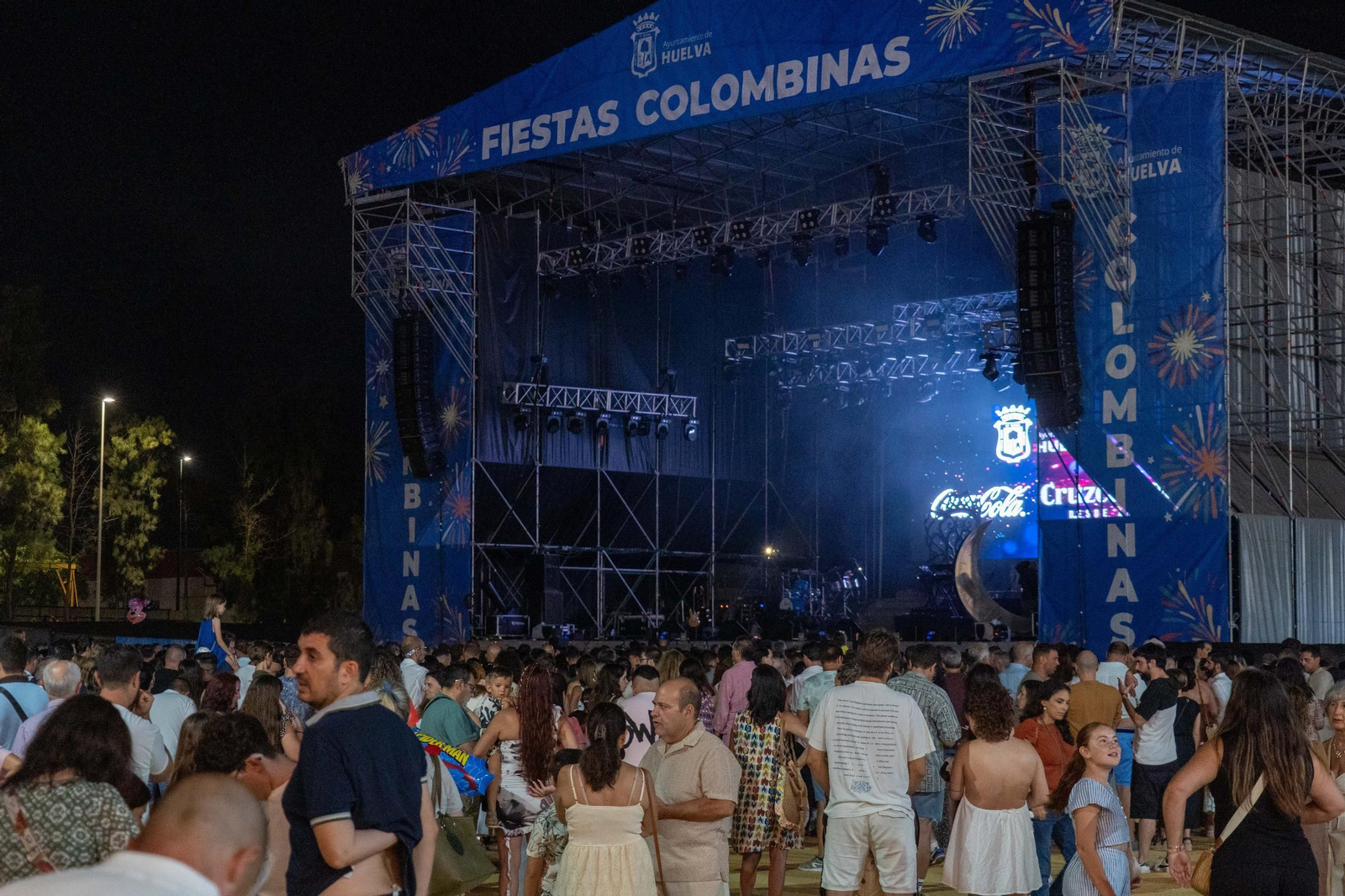 Colombinas 2025: Imágenes del ambiente el sábado 2 de agosto en las Fiestas Colombinas