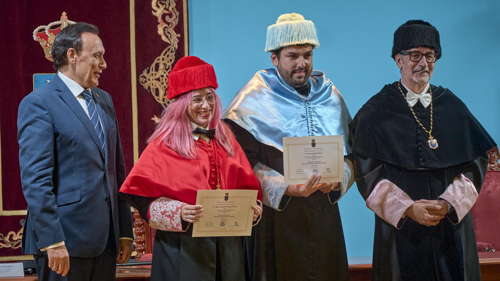 Entrega de premio extraordinarios de la UCA