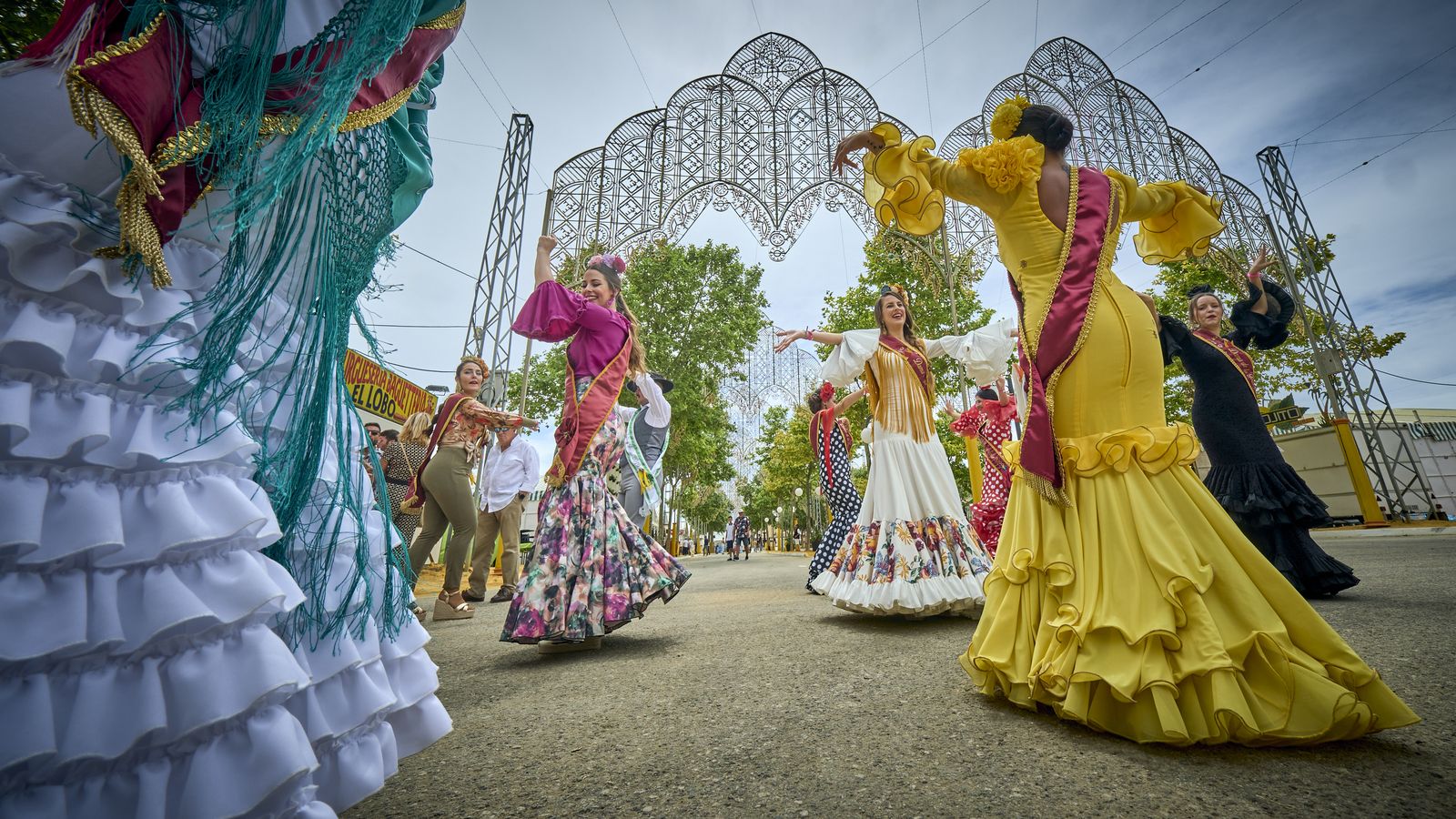 Imagen del primer día de la Feria de Puerto Real 2022