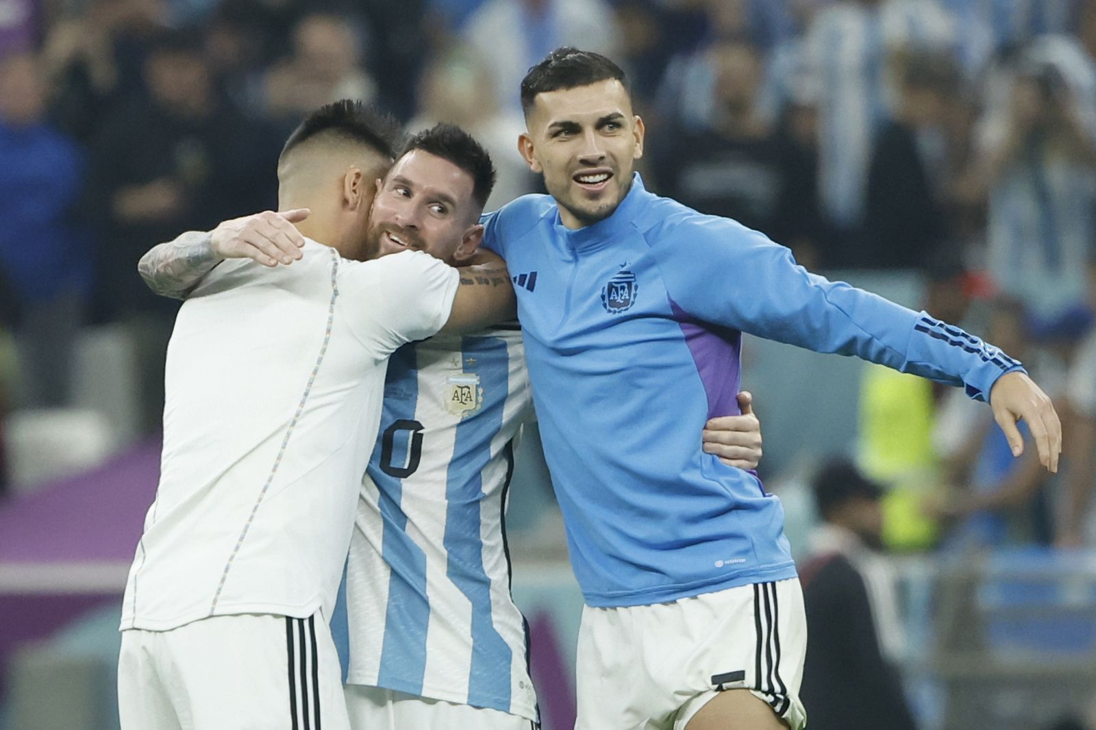 Las fotos de Messi contra Croacia