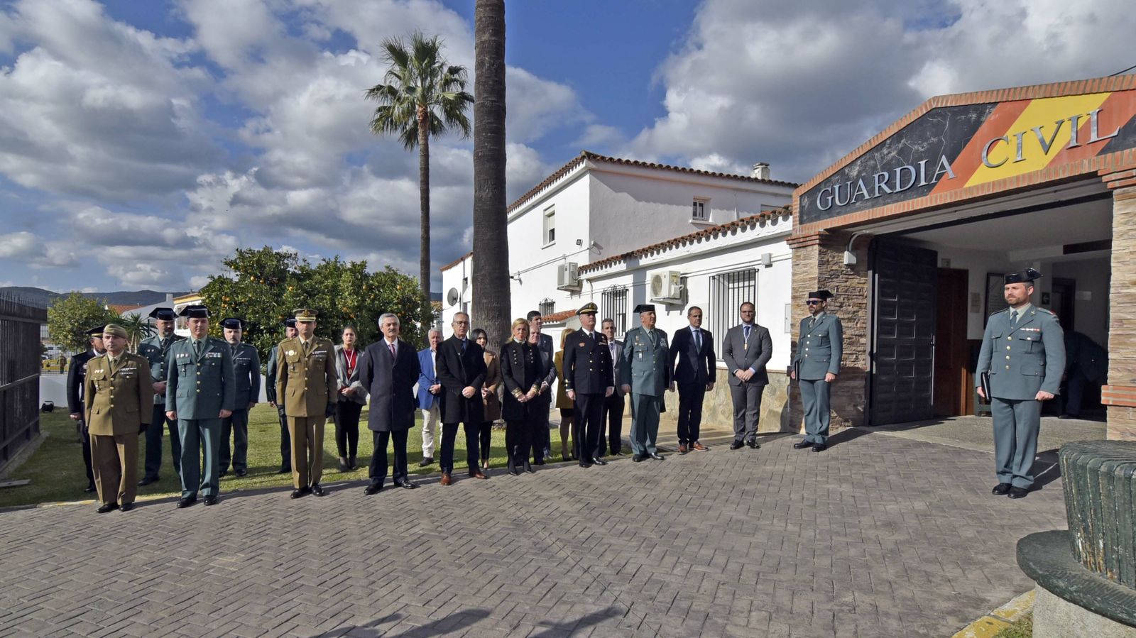 Las fotos del homenaje de Castellar a la Guardia Civil.