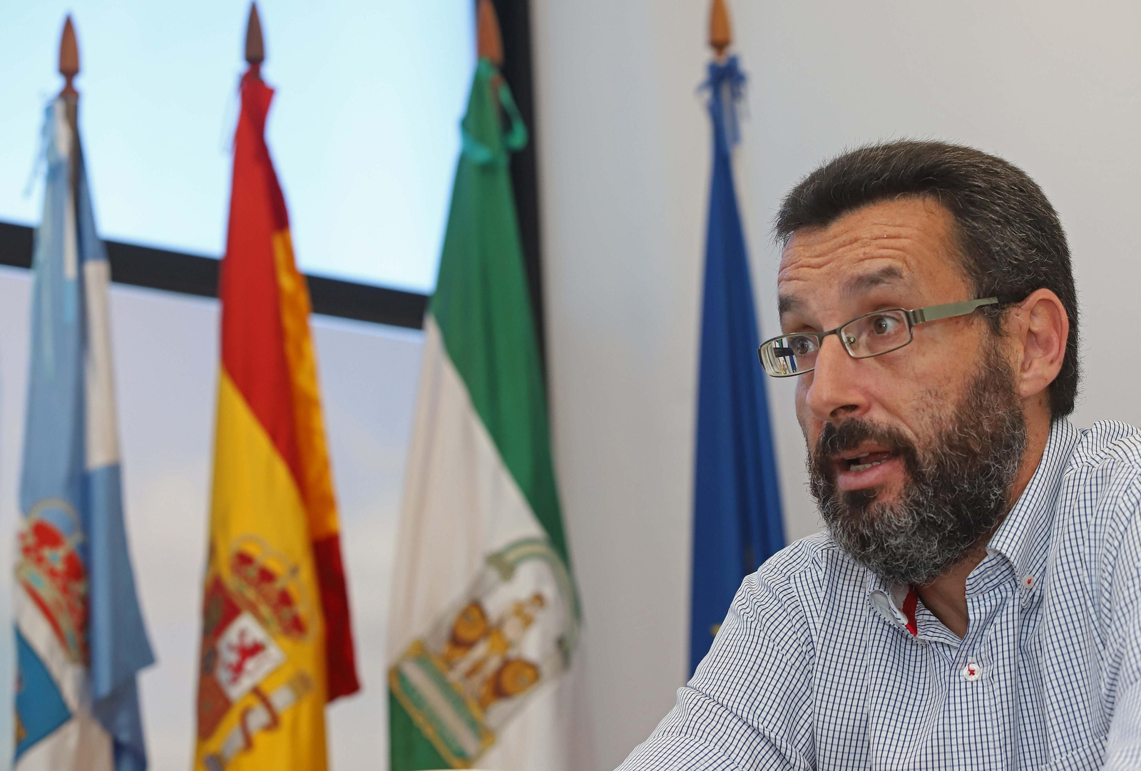 Juan Franco, alcalde de La Línea Juan Franco, alcalde de La Línea