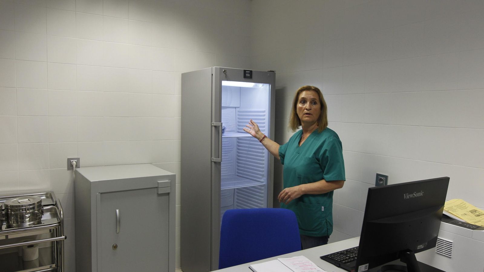 En estas dependencias se custodia los medicamentos de los internos, se les da una atención sanitaria básica y se llevan a cabo controles de orina semanales