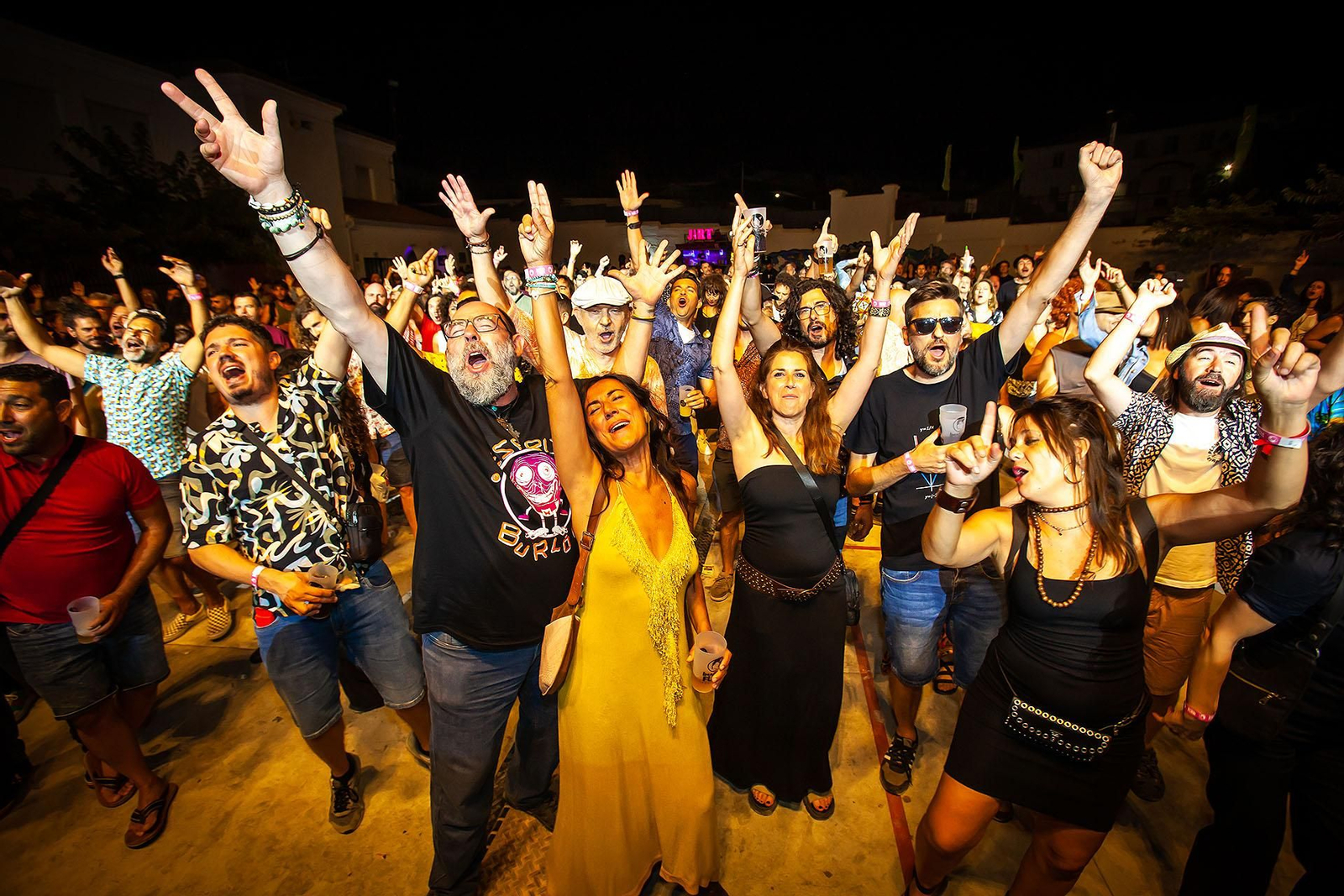 Pozo Alcón vibró con los conciertos.