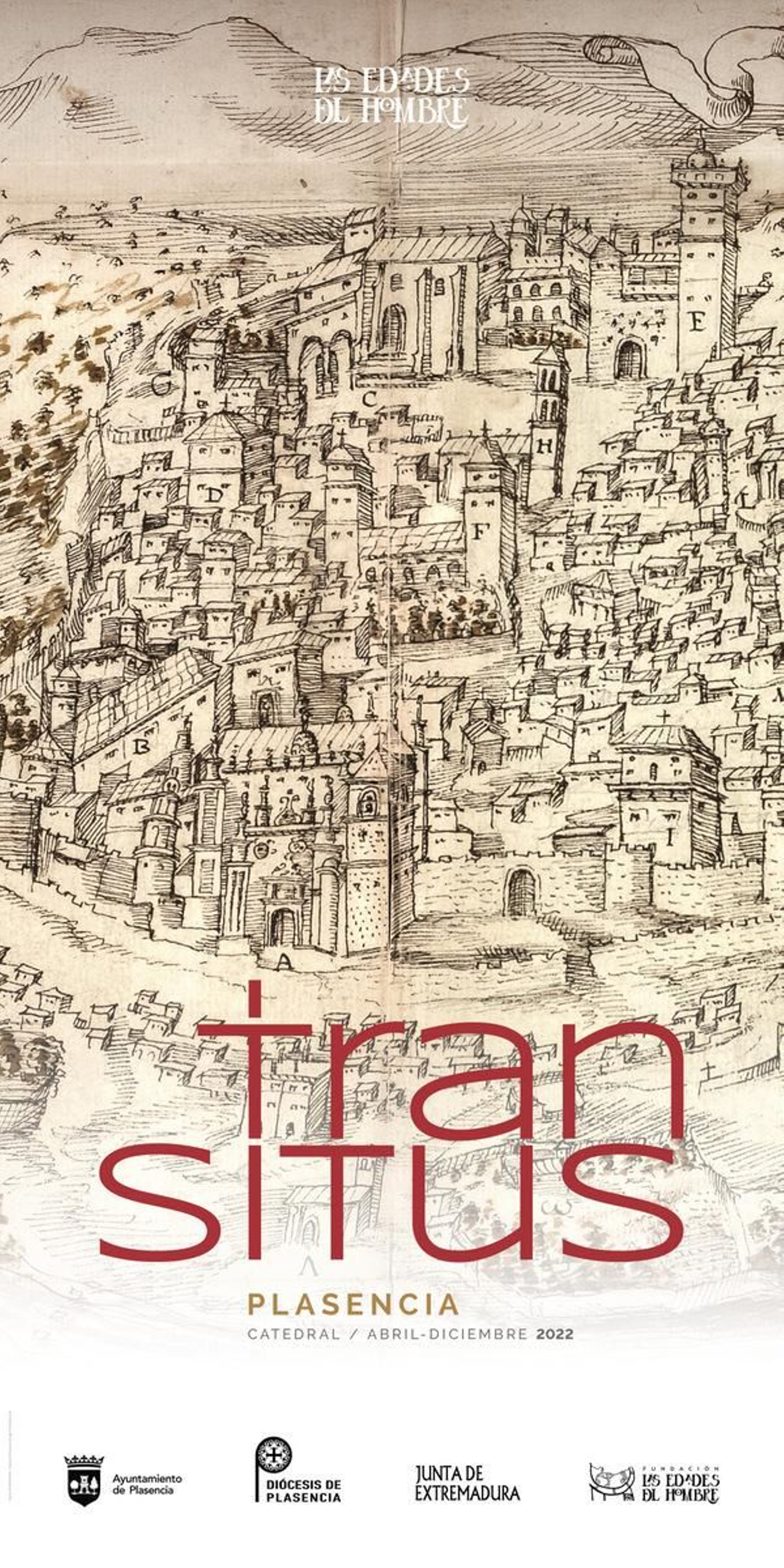 Cartel conmemorativo de Las edades del hombre 2022