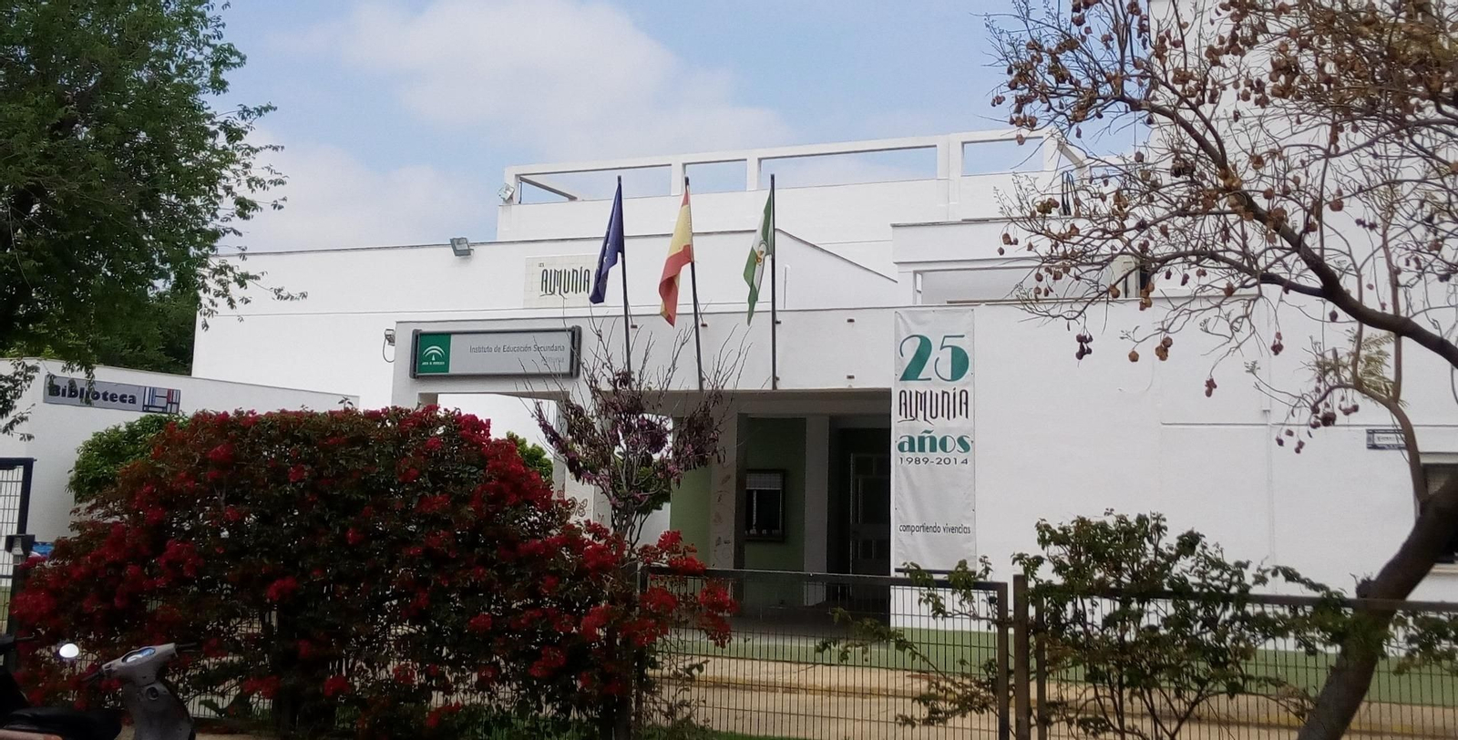 Una imagen del instituto Almunia.