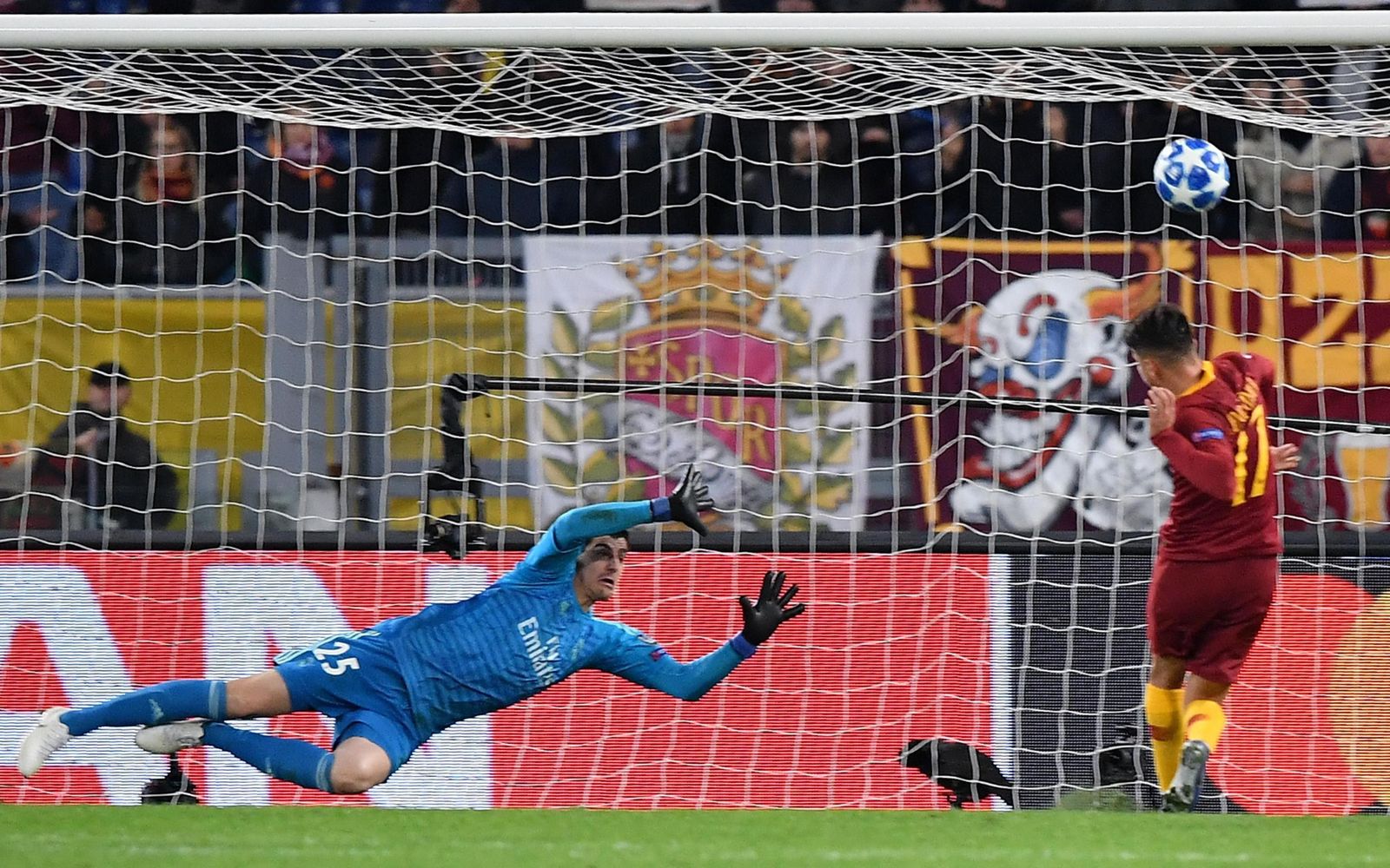 Las imágenes de la Roma-Real Madrid