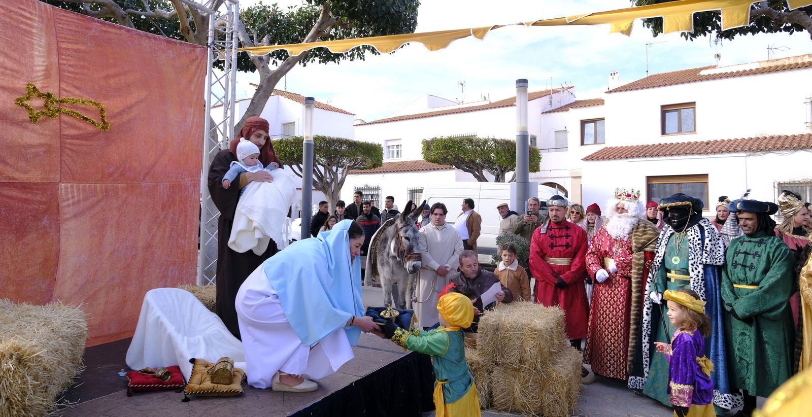 Las fotos del Auto Sacramental de los Reyes Magos en Los Gallardos