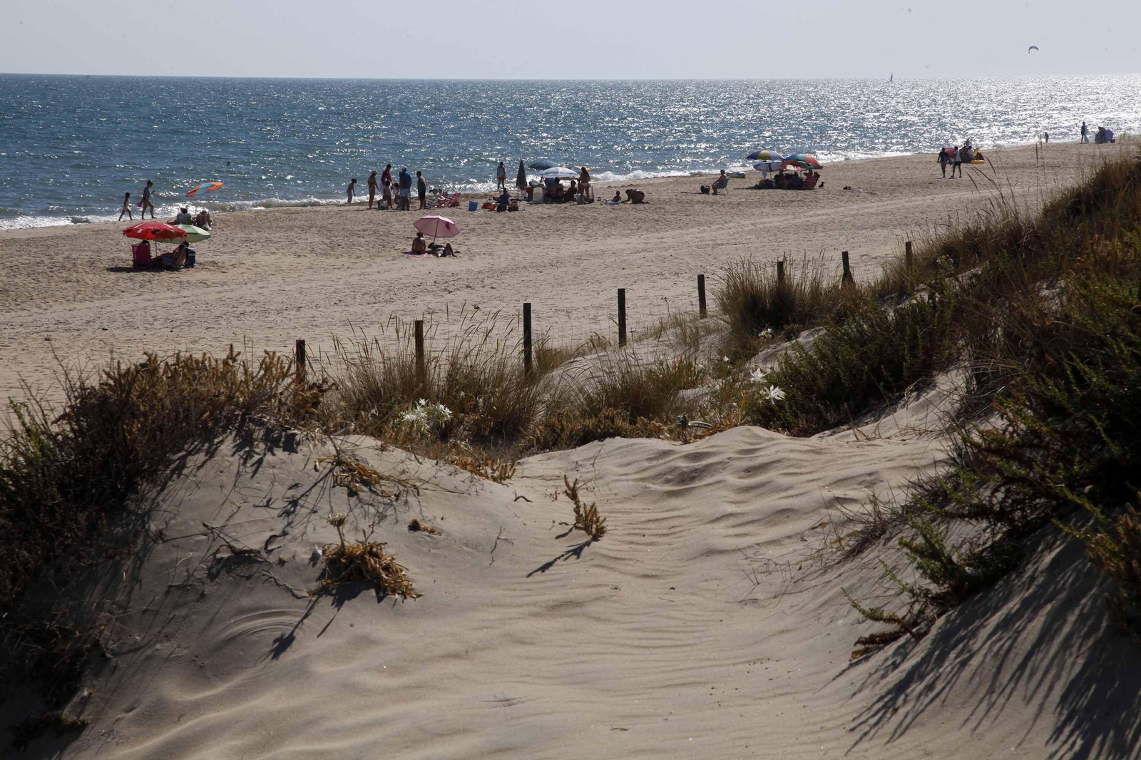 Playa de Nueva Umbría, en Lepe