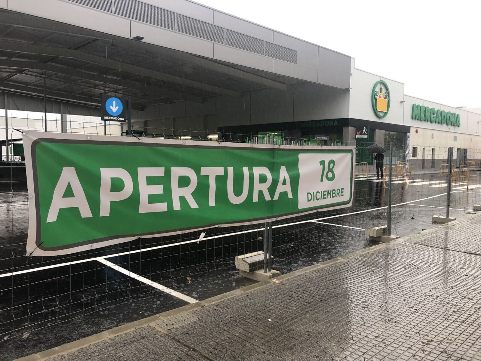 Imagen del nuevo supermercado de Mercadona en la avenida Tío Pepe