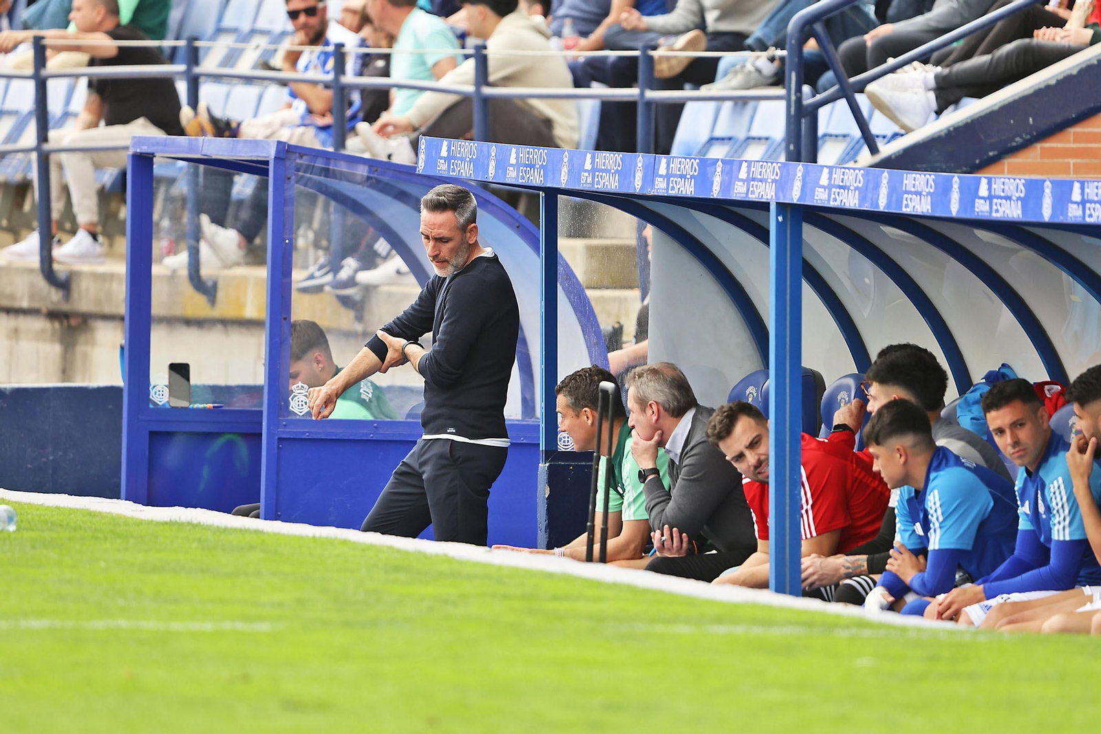 Imágenes del encuentro entre el Recreativo de Huelva y la AD Mérida