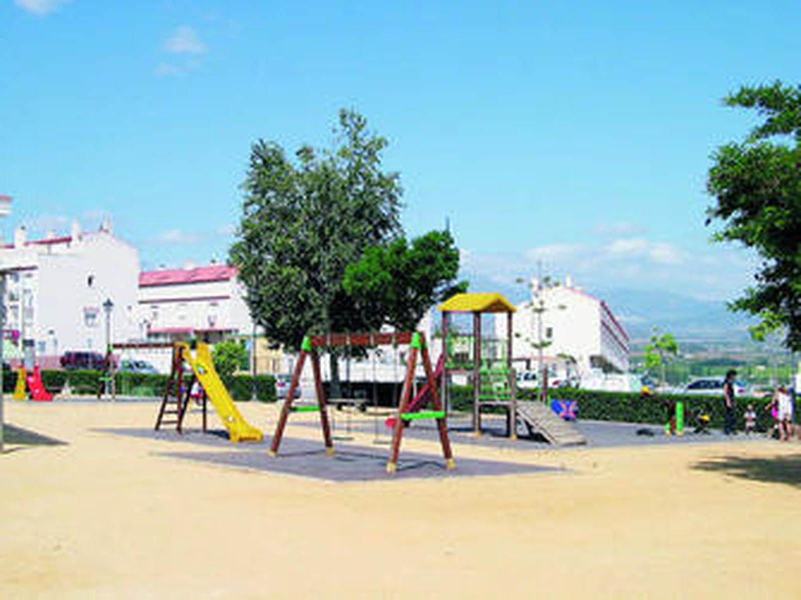 Parque Santo Cristo, cuya remodelación acaba de adjudicarse.