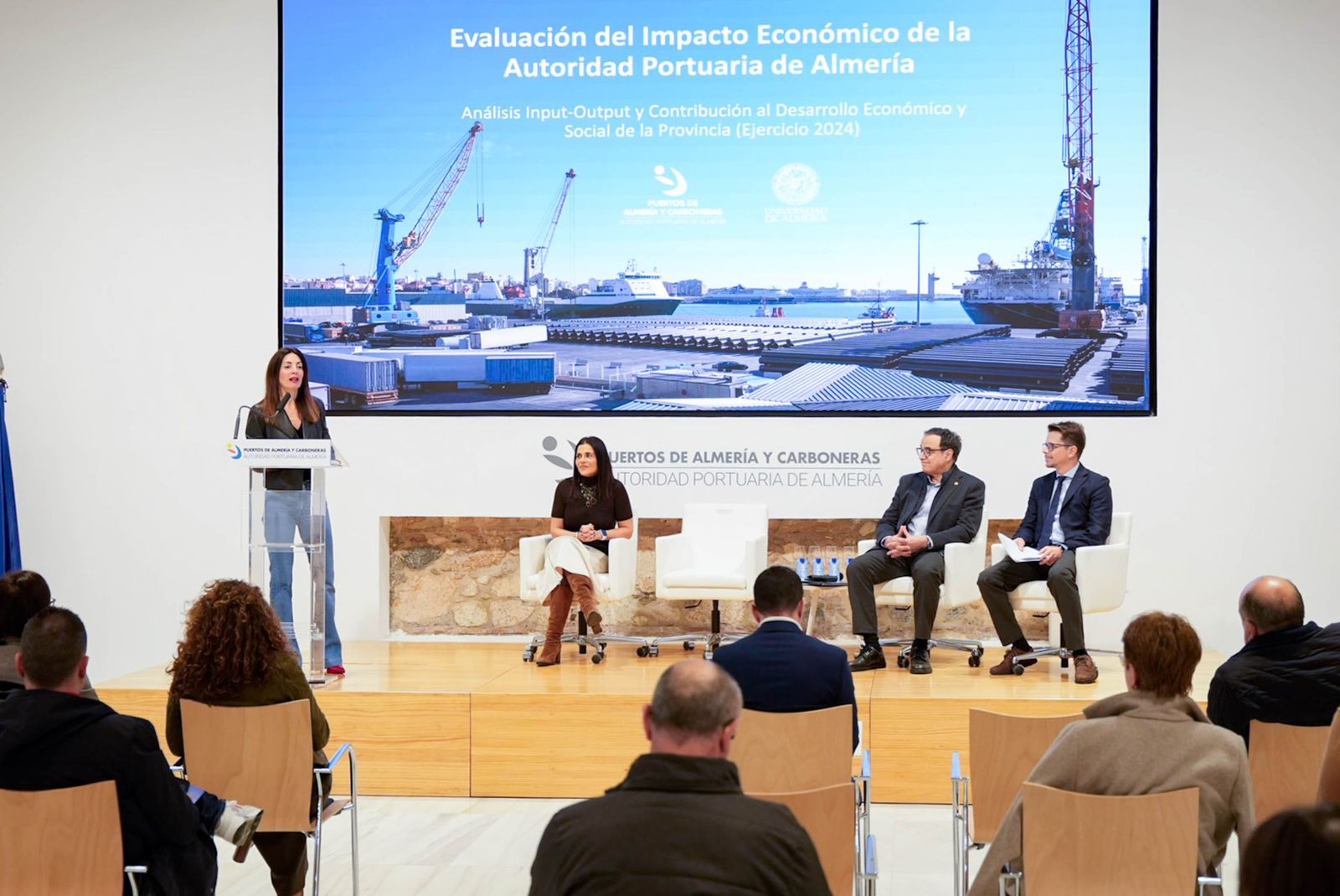 Puesta de largo del estudio ‘Evaluación del Impacto Económico de la Autoridad Portuaria de Almería'.