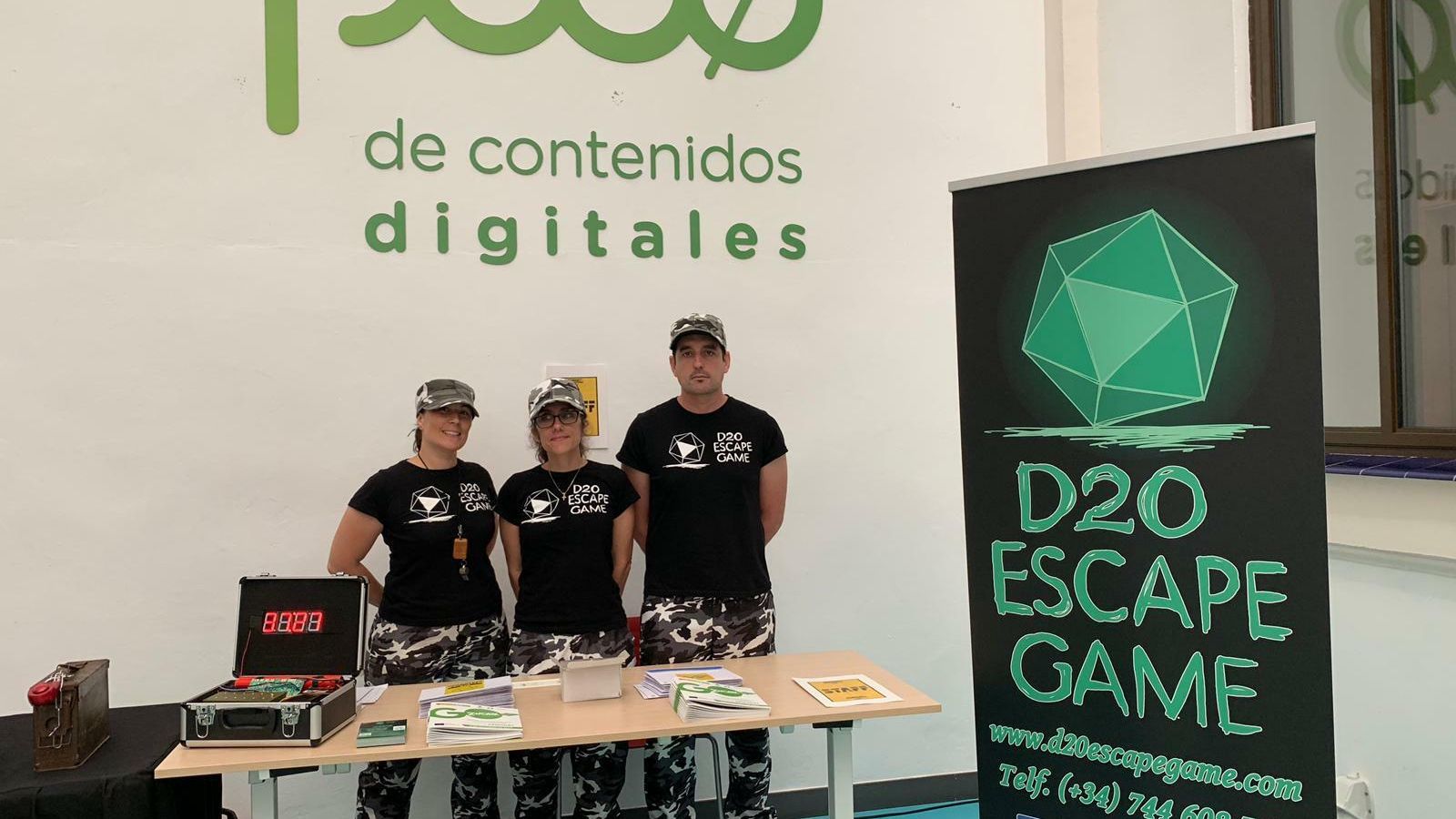 Operación especial D20 en el Polo Digital. ¡Misión cumplida! Operación especial D20 en el Polo Digital. ¡Misión cumplida!