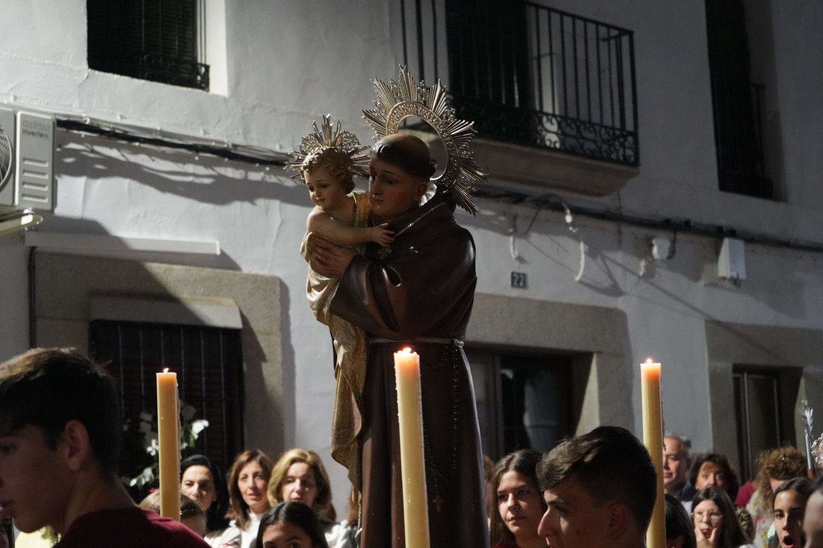 La procesión de San Antonio en Belalcázar, en imágenes