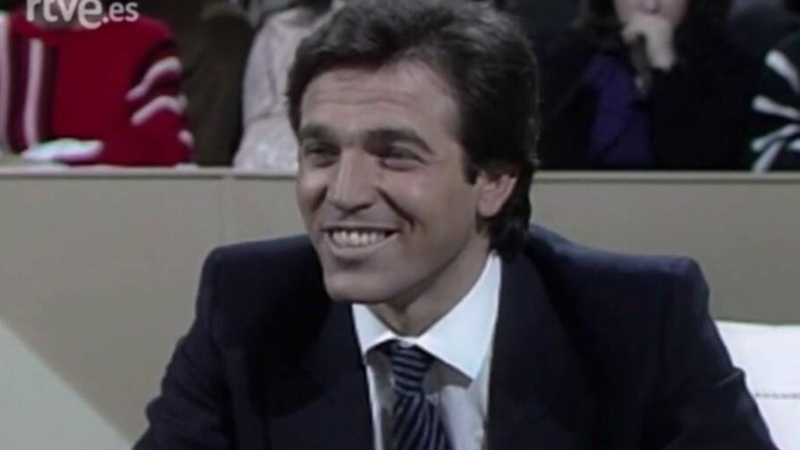 Pepe Navarro en 'La tarde', en 1984