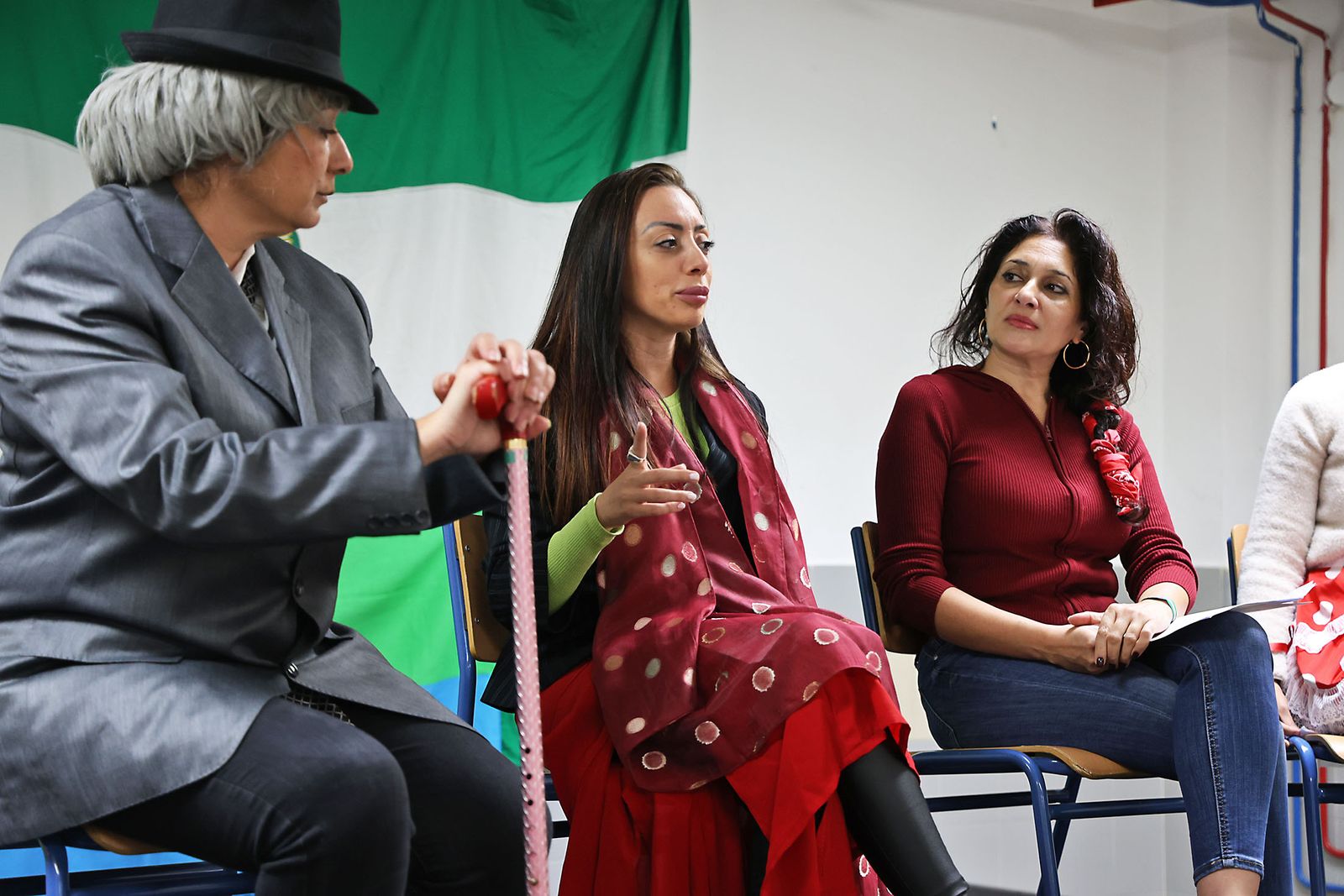 Imágenes del Día del Pueblo Gitano Andaluz. En el CEIP Andalucía..