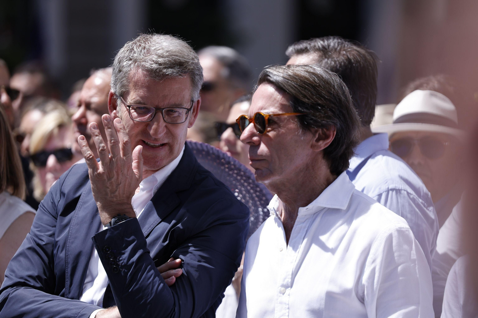 Las imágenes de la manifestación del Partido Popular contra el Gobierno de Sánchez en Madrid