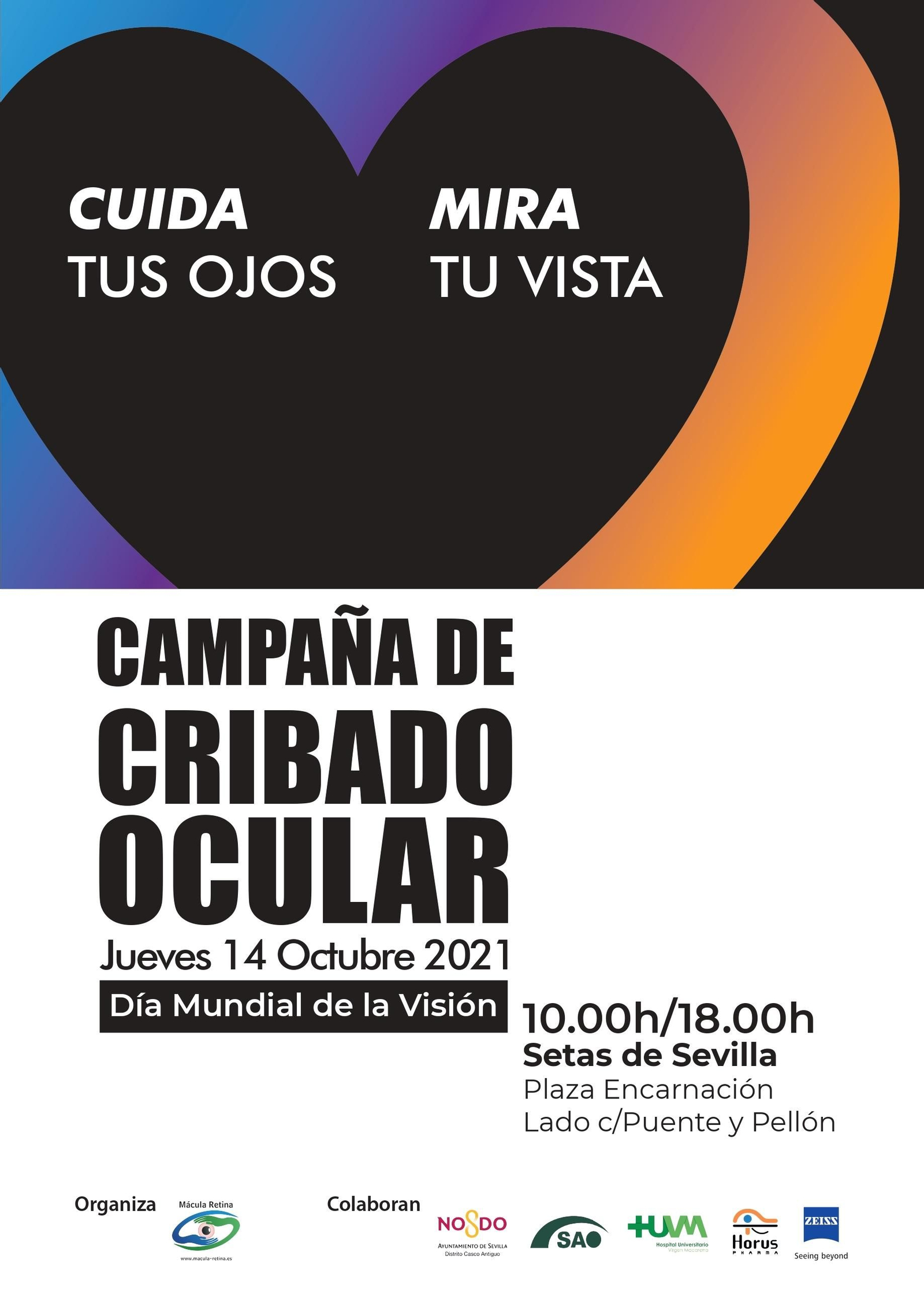 Cartel de la campaña por El Día Mundial de la Visión.