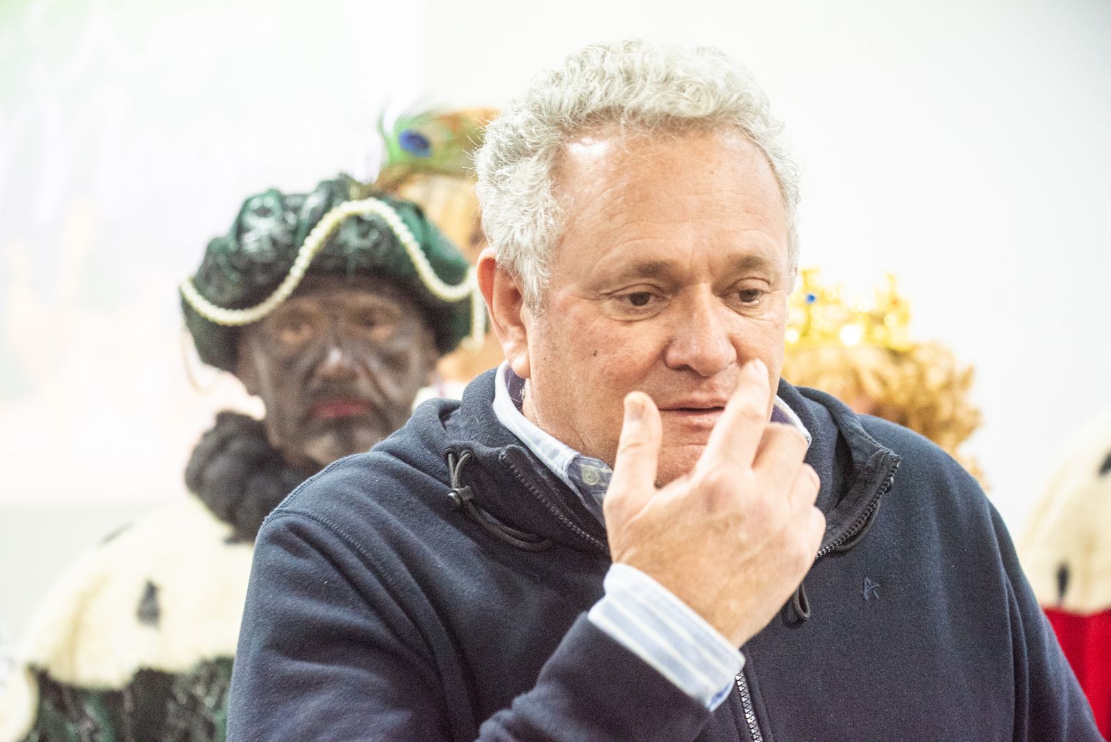 La visita de los Reyes Magos a la asociacion San Rafael de Alzheimer