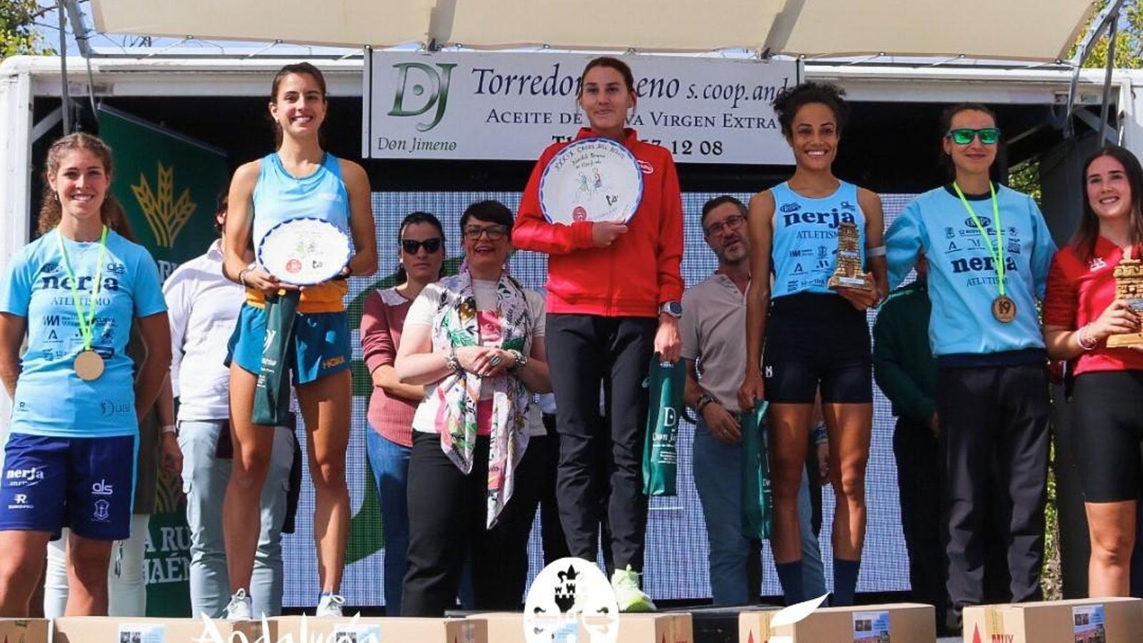 María José Pérez, vencedora de la prueba en categoría femenina.