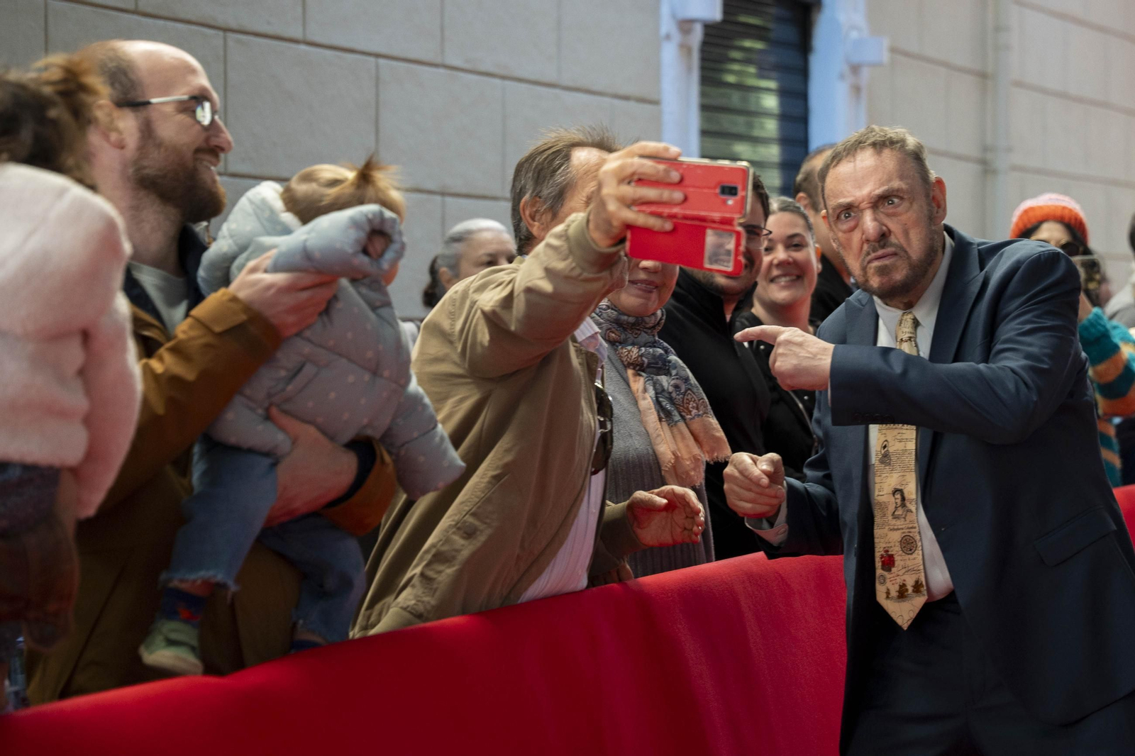 La estrella a JOHN RHYS-DAVIES luce en el paseo de la fama de Almería