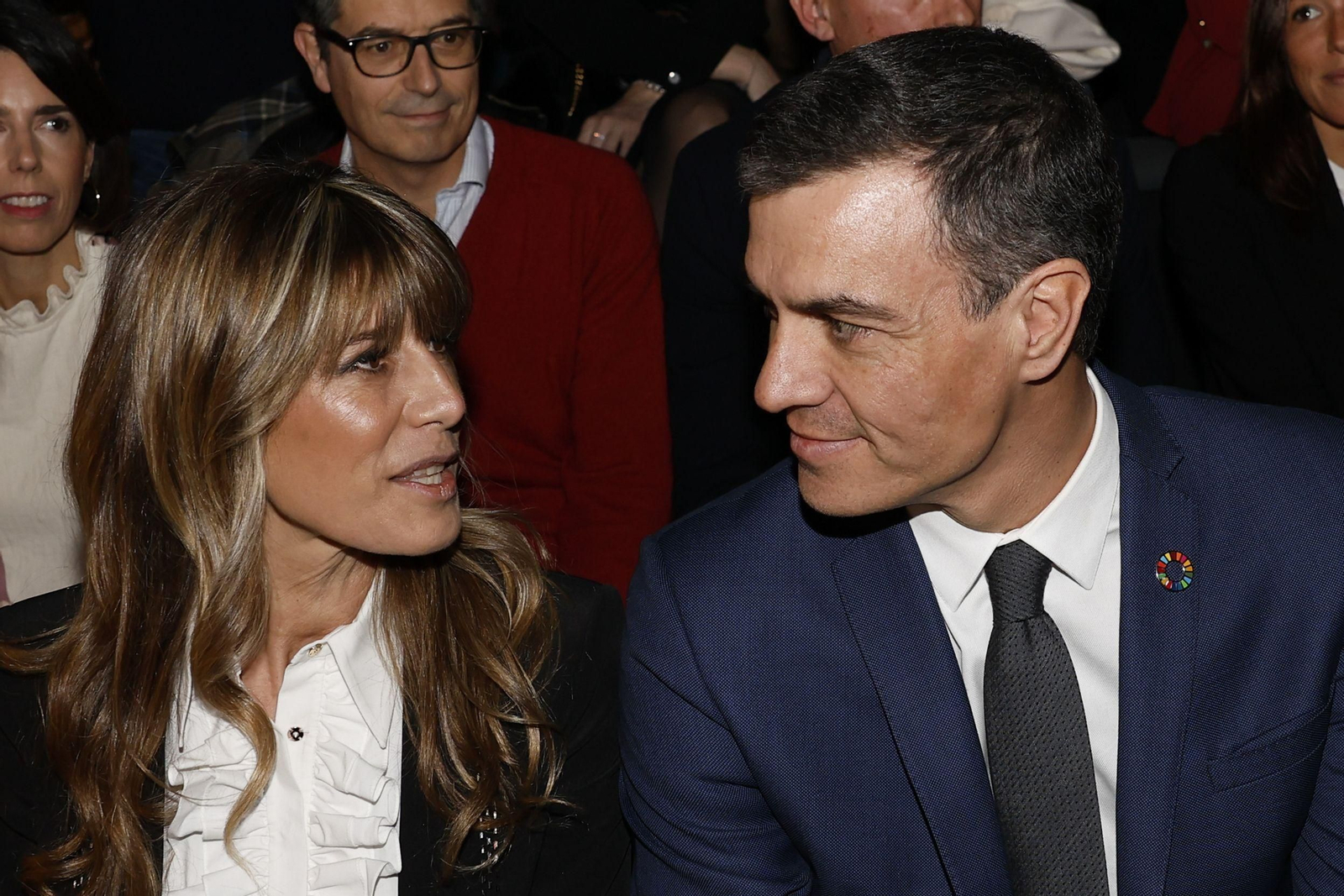 Pedro Sánchez y Begoña Gómez.